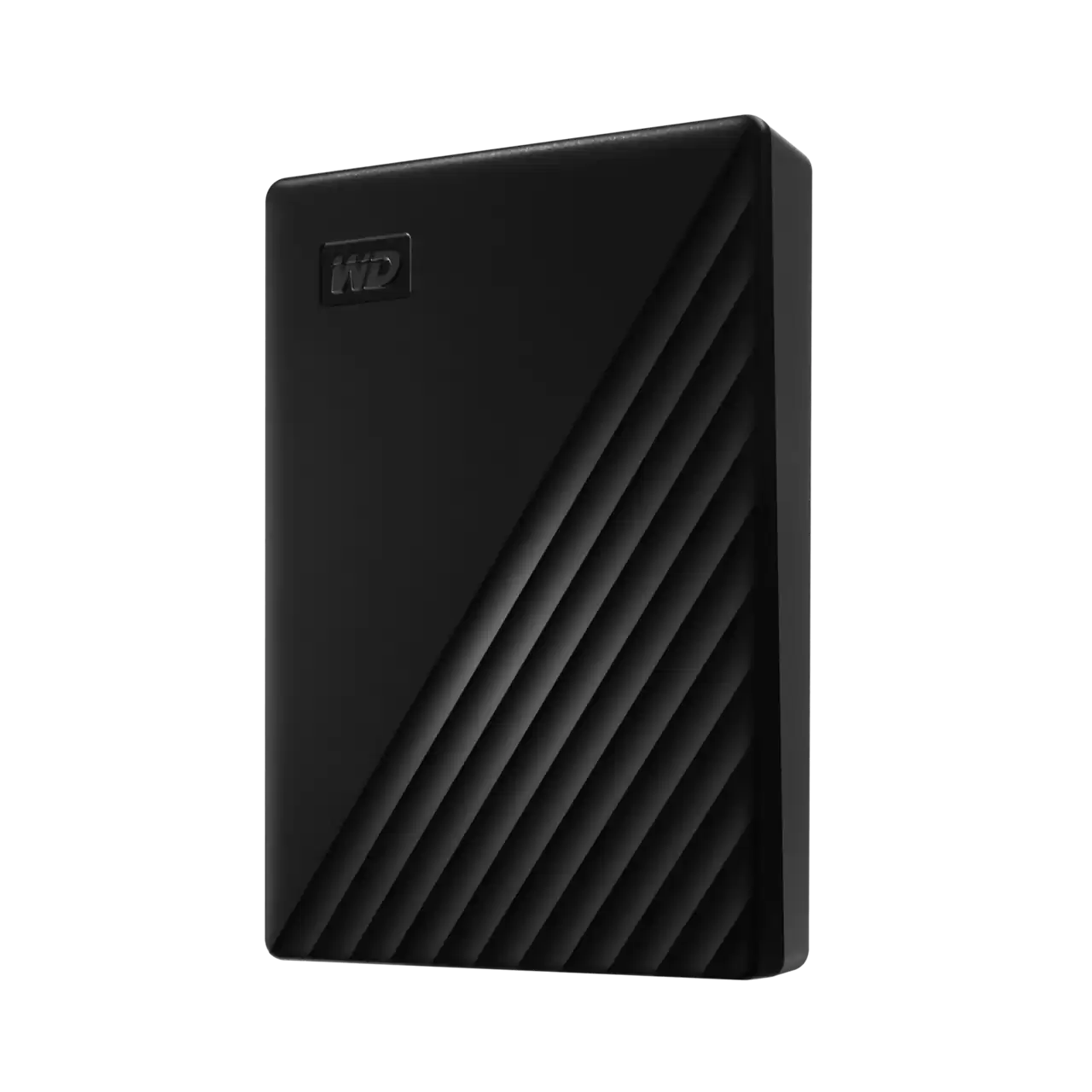 A large main feature product image of WD My Passport Portable HDD - 5TB Black