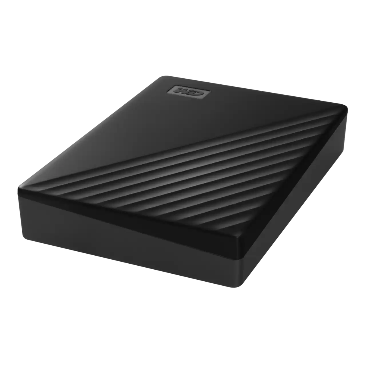 A large main feature product image of WD My Passport Portable HDD - 5TB Black