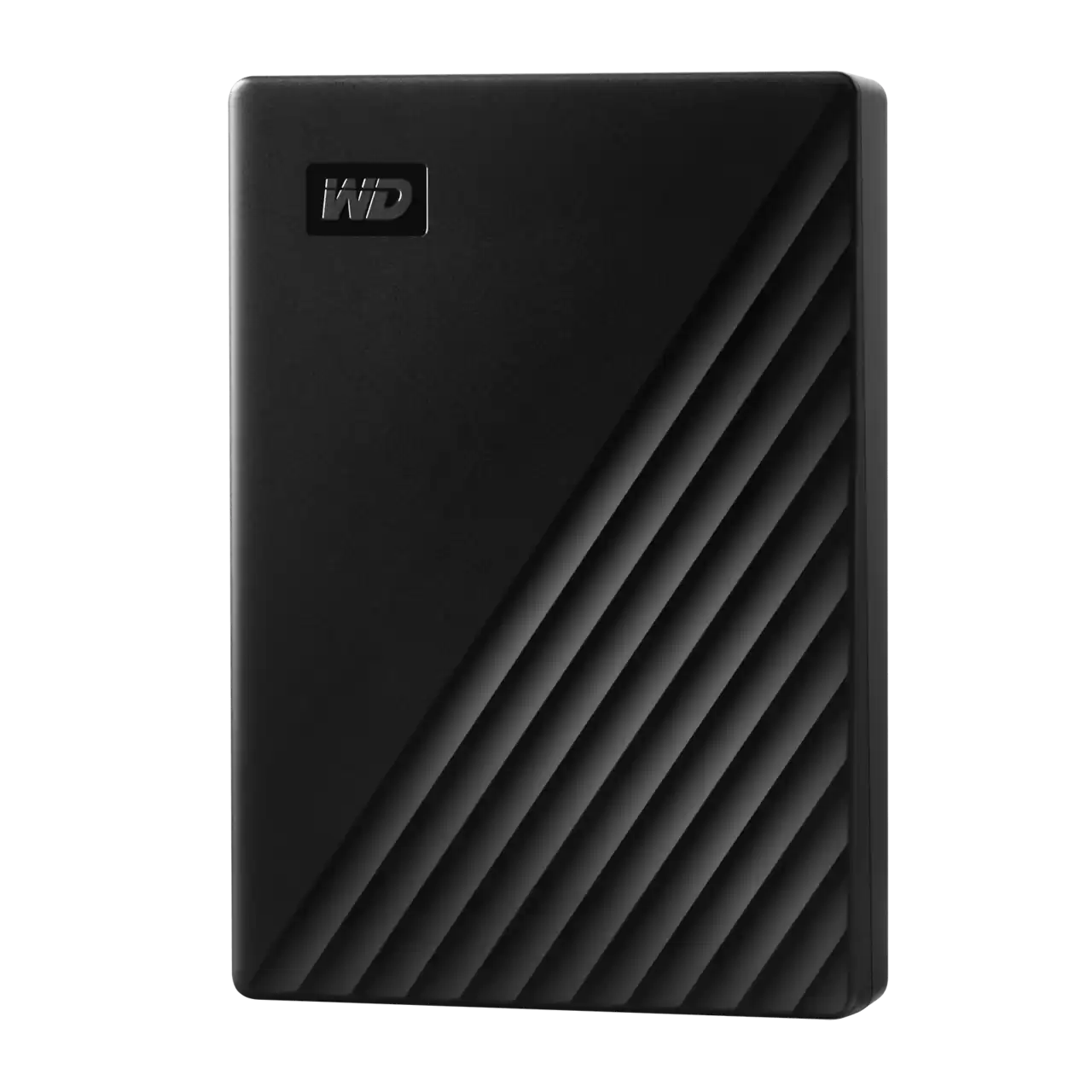 A large main feature product image of WD My Passport Portable HDD - 5TB Black