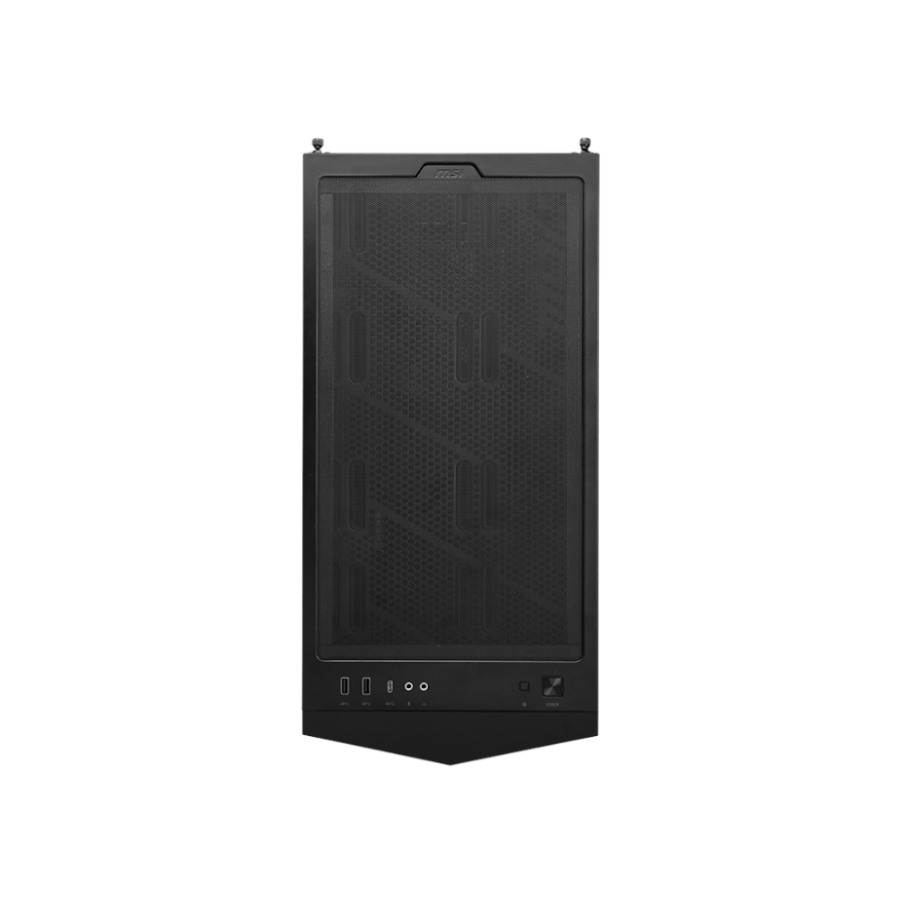 A large main feature product image of MSI MPG Gungnir 300P Airflow Mid Tower Case - Black