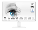 A product image of MSI PRO MP273AW 27" FHD 100Hz 1MS IPS W-LED Monitor - White