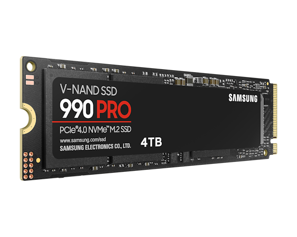 990 Pro PCle 4.0 NVme M2 ssd [新品未使用] Samsung 990 Pro 4TB PCI-E 4.0 x4 NVMe M.2 2280 SSD - MZ