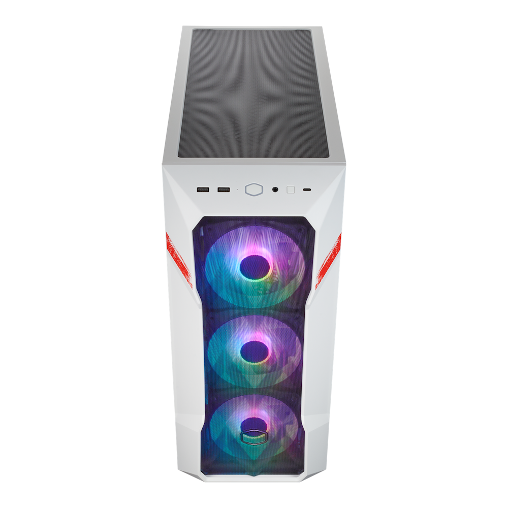A large main feature product image of Cooler Master MasterBox TD500 Mesh V2 Mid Tower Case - SF6 Ryu Edition