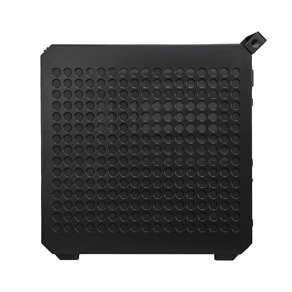 A large main feature product image of Cooler Master Qube 500 Flatpack Mid Tower Case - Black