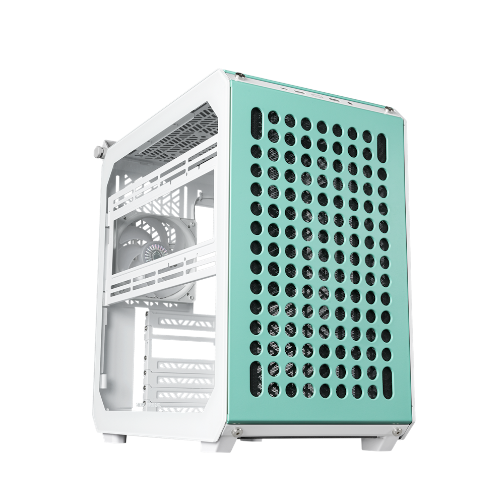Cooler Master Qube 500 Flatpack Mid Tower Case - Macaron Edition