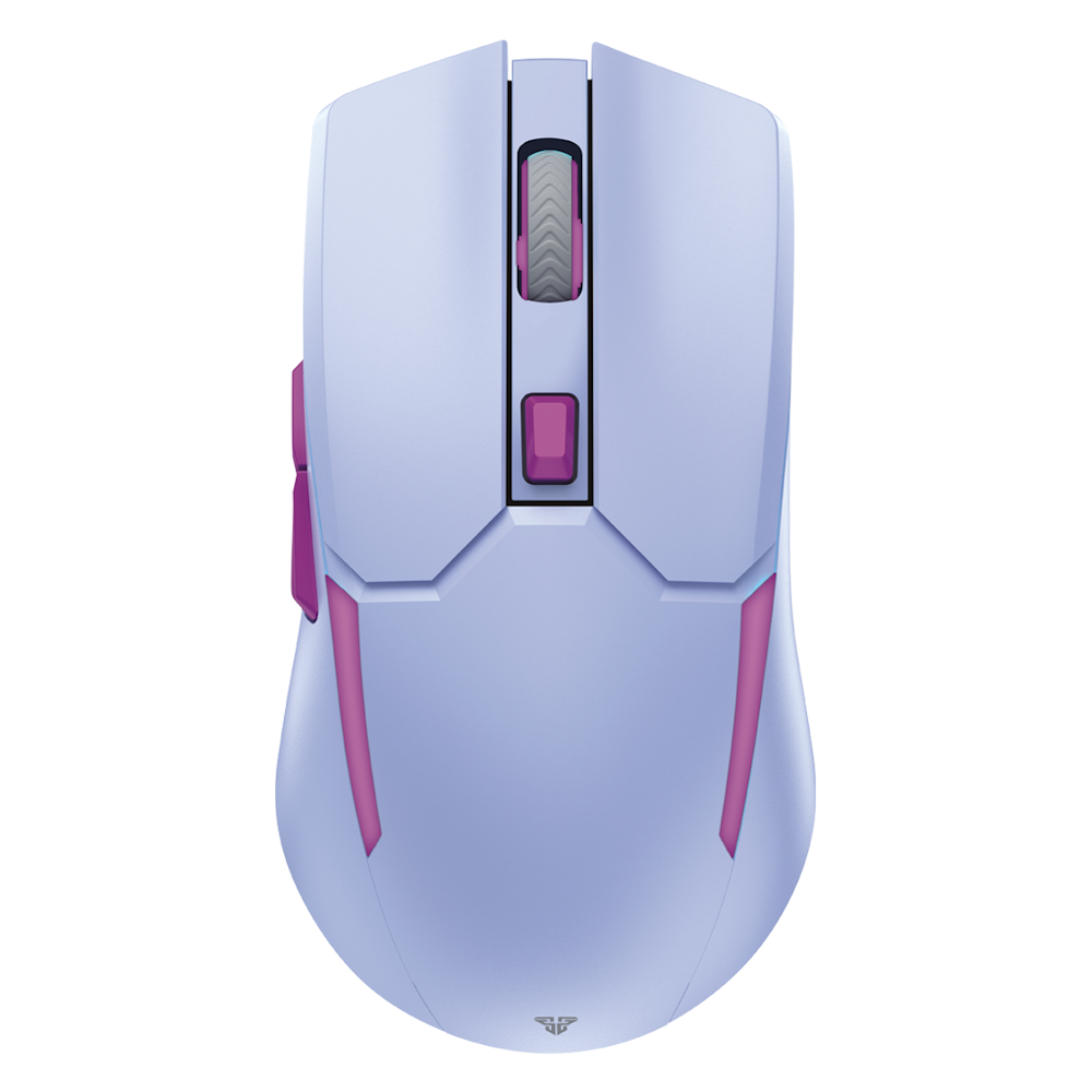 A large main feature product image of Fantech VENOM II WGC2 Wireless Gaming Mouse - Purple
