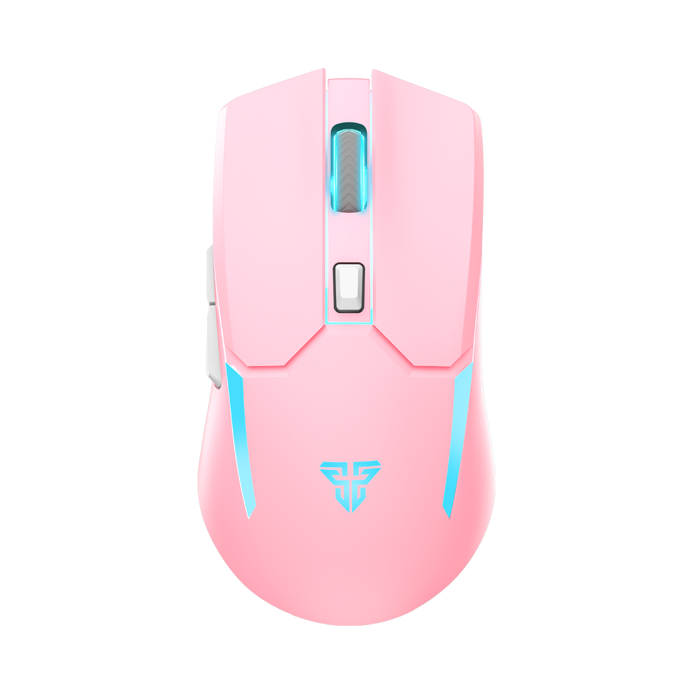 A large main feature product image of Fantech VENOM II WGC2 Wireless Gaming Mouse - Pink