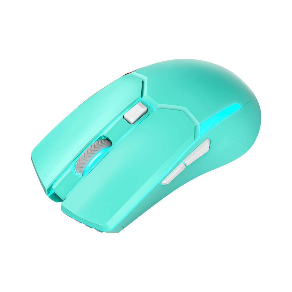 A large main feature product image of Fantech VENOM II WGC2 Wireless Gaming Mouse - Mint