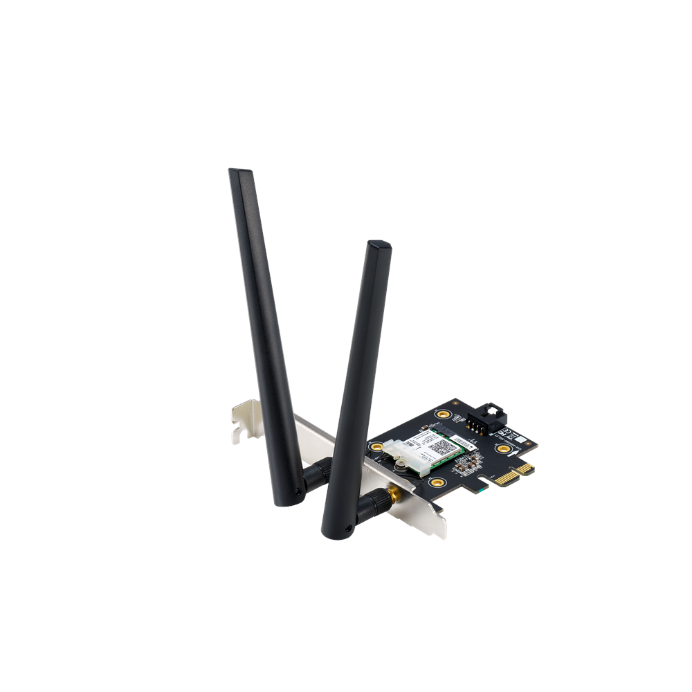 ASUS PCE-AX3000 802.11ax Dual-Band Wireless-AX3000 PCIe Adapter with Bluetooth (OEM Packaging)