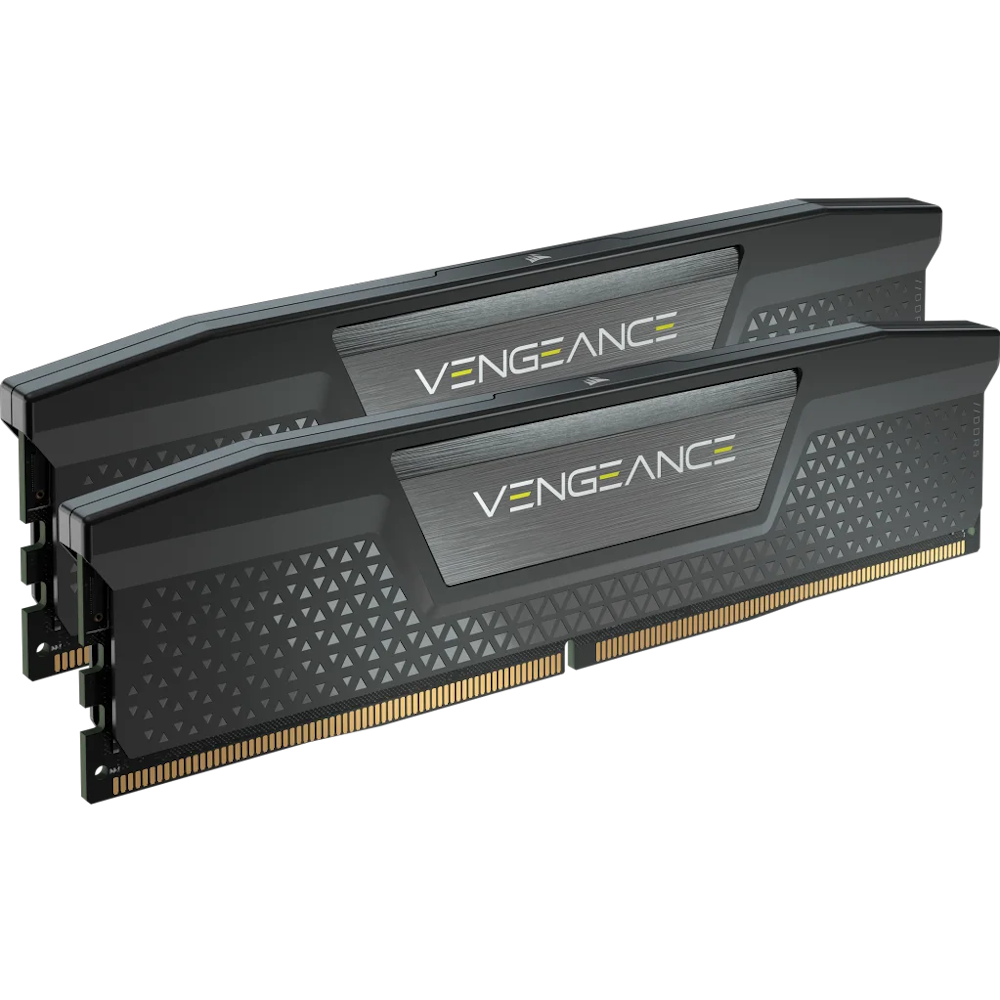 A large main feature product image of Corsair 64GB Kit (4x16GB) DDR5 Vengeance C32 6600MT/s - Black