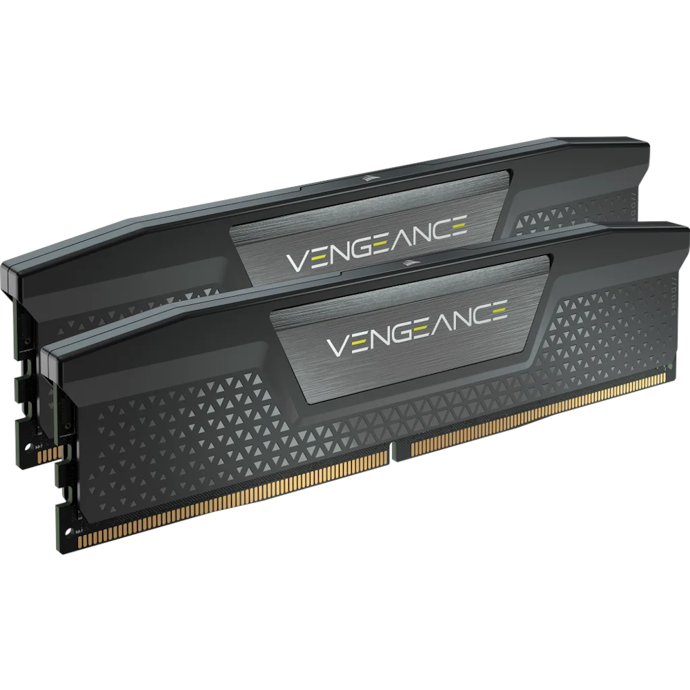 A large main feature product image of Corsair 64GB Kit (4x16GB) DDR5 Vengeance C32 6600MT/s - Black