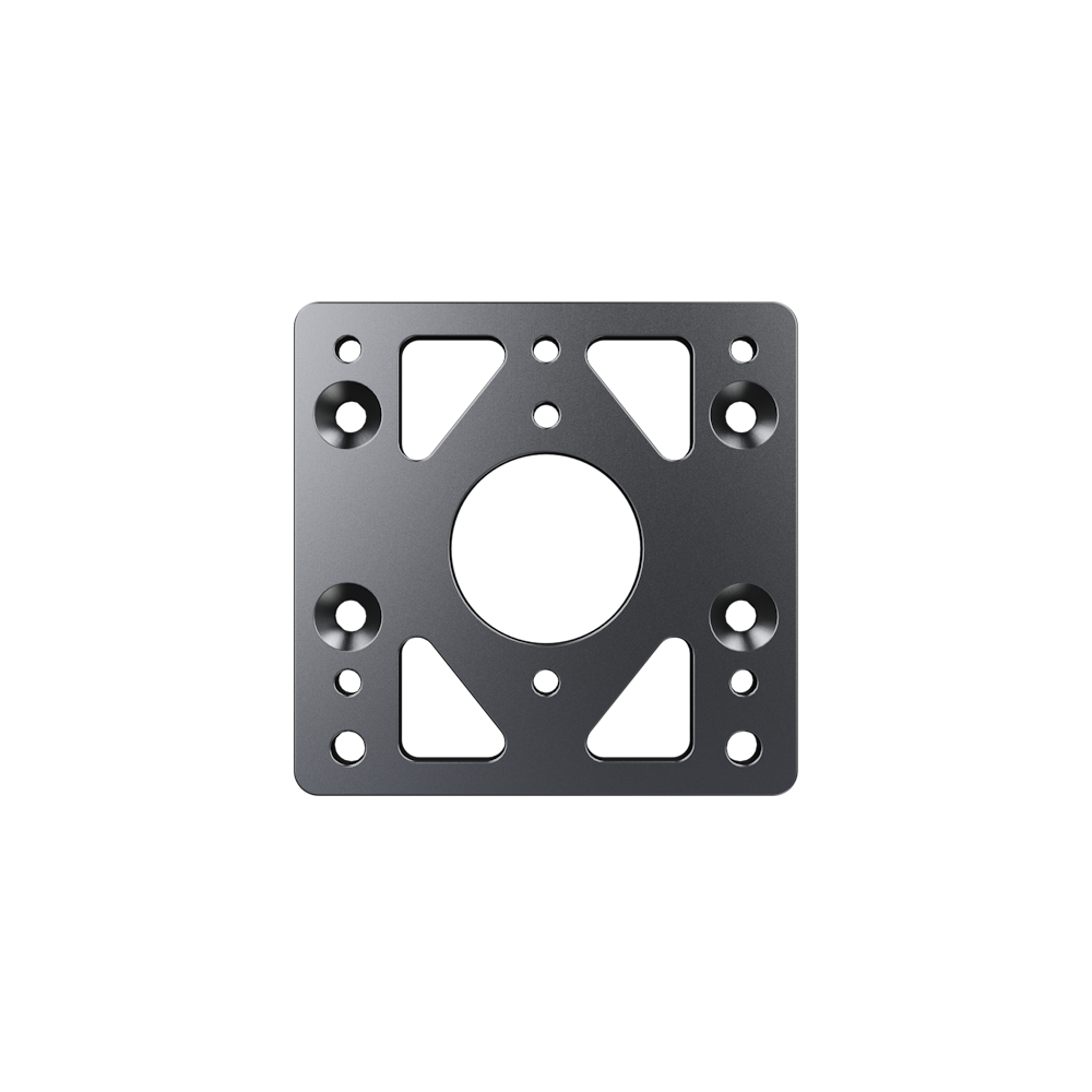 A large main feature product image of MOZA Universal Base Mount Adapter