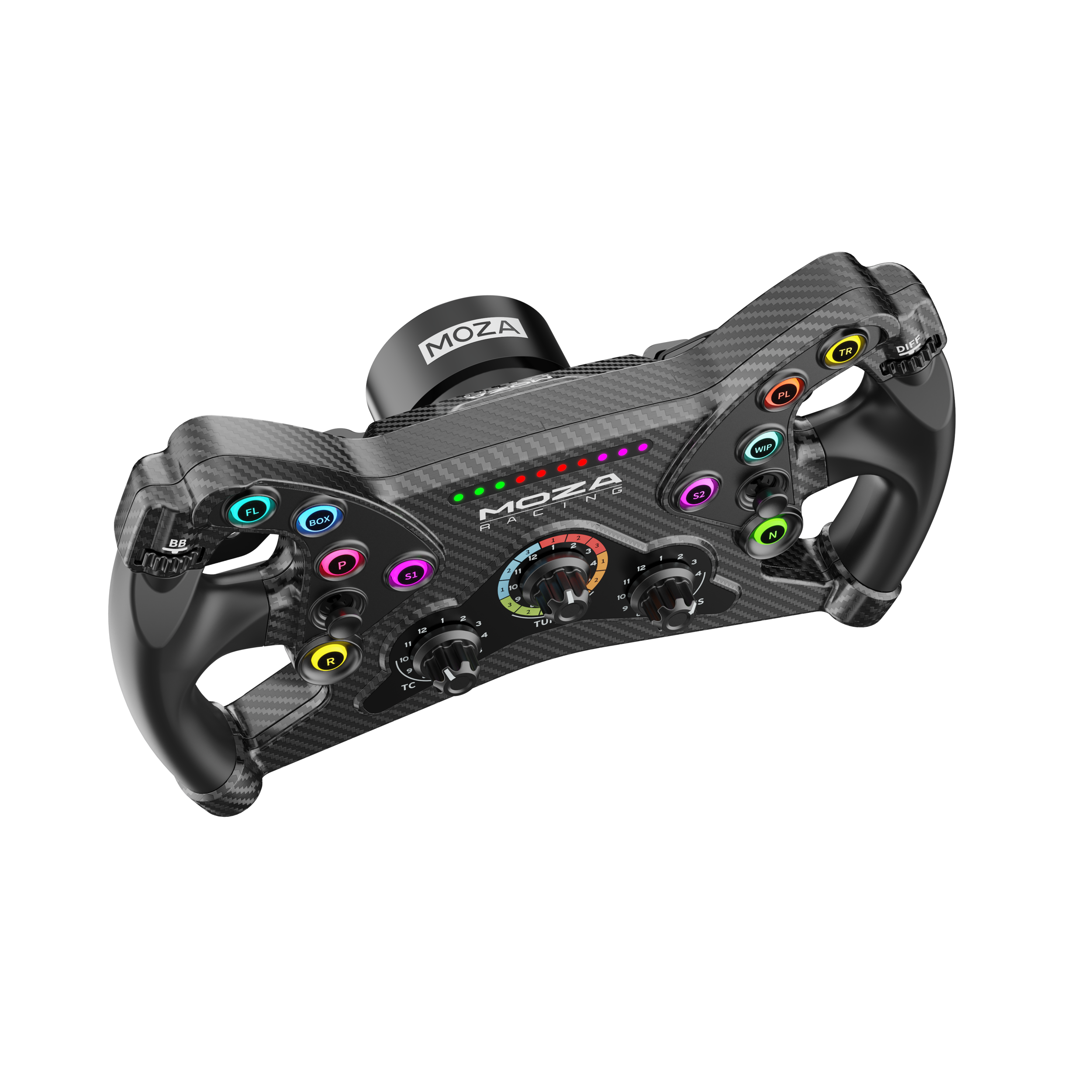 A large main feature product image of MOZA KS Formula Steering Wheel