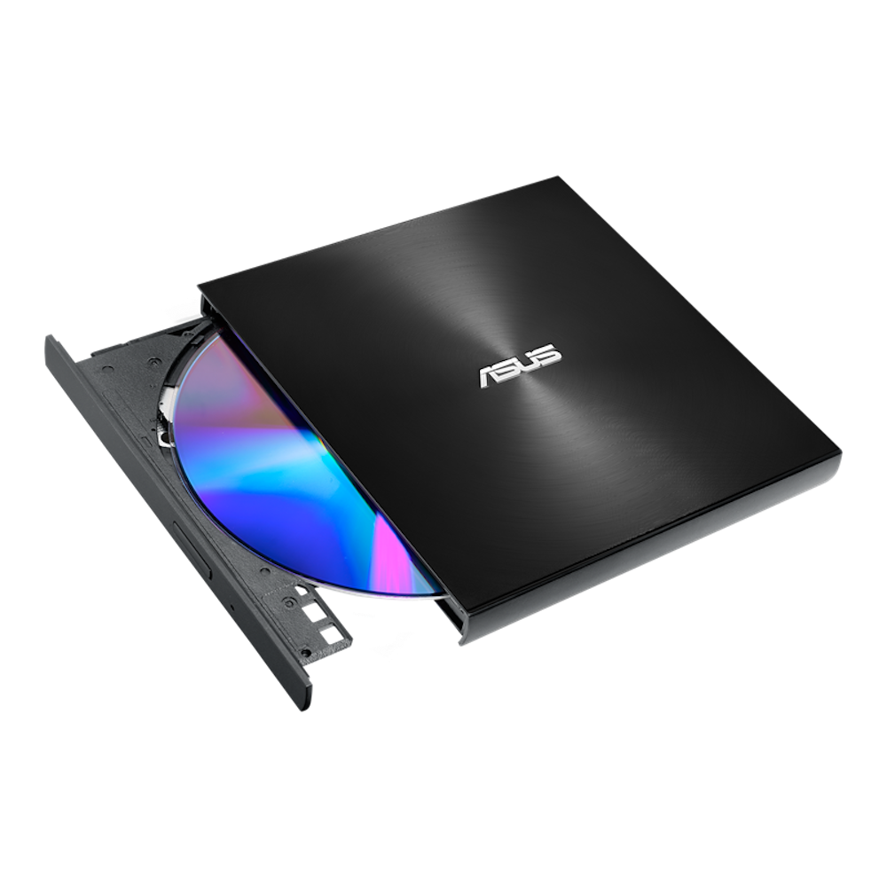 A large main feature product image of ASUS ZenDrive U9M External USB-A/C DVD Drive