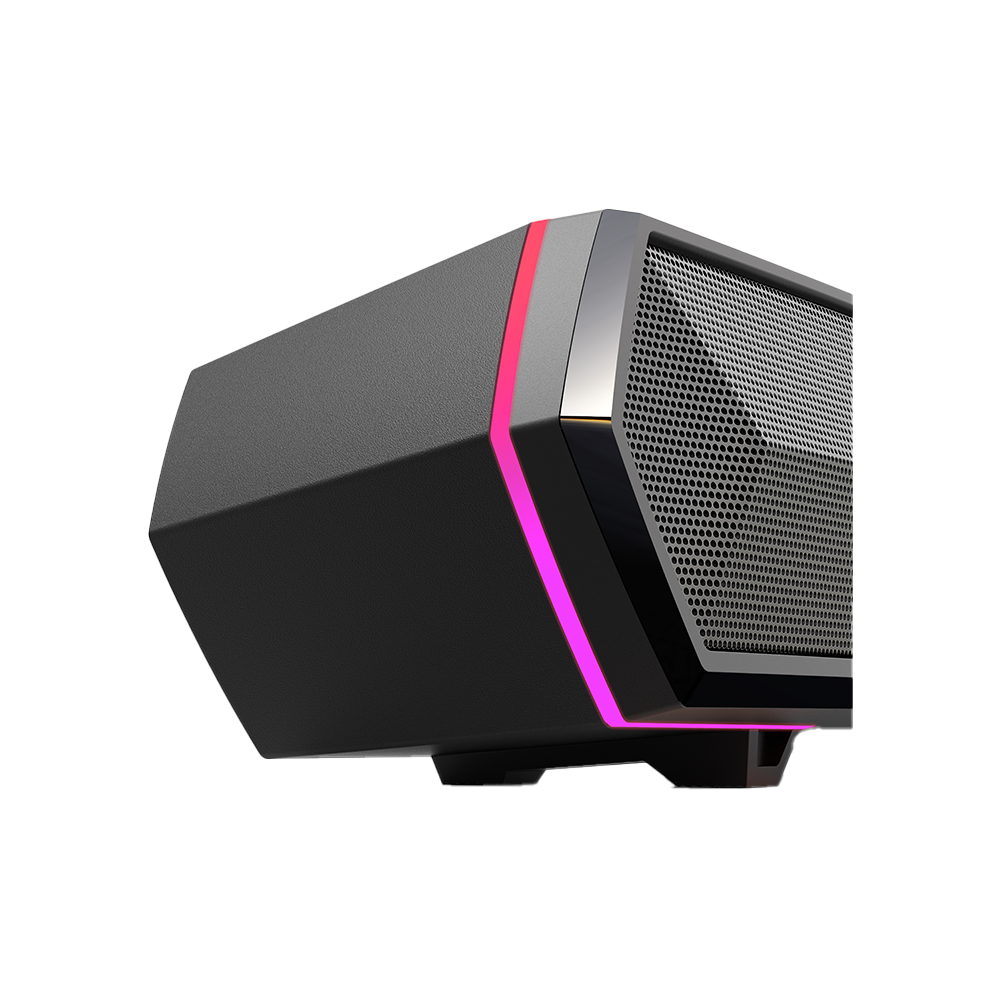 A large main feature product image of Edifier MG300 - Bluetooth RGB Desktop Speaker