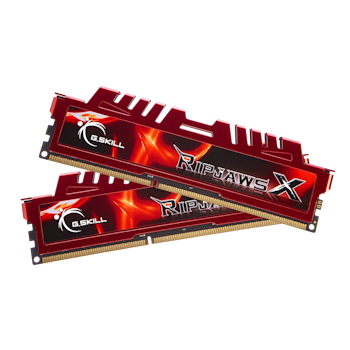 Product image of G.Skill 8GB Kit (2x4GB) DDR3 Ripjaws X C10 1333MHz - Red - Click for product page of G.Skill 8GB Kit (2x4GB) DDR3 Ripjaws X C10 1333MHz - Red