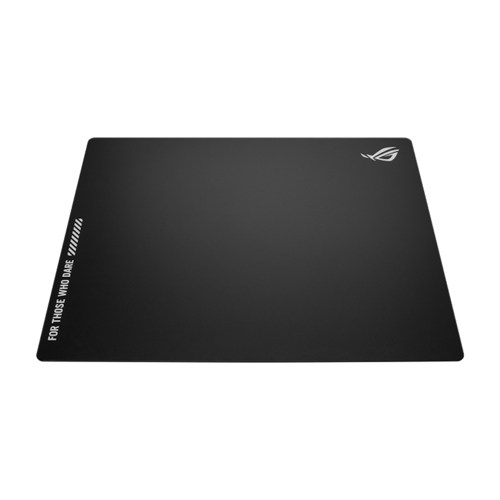 A large main feature product image of ASUS ROG Moonstone Ace Large Gaming Mousemat - Black