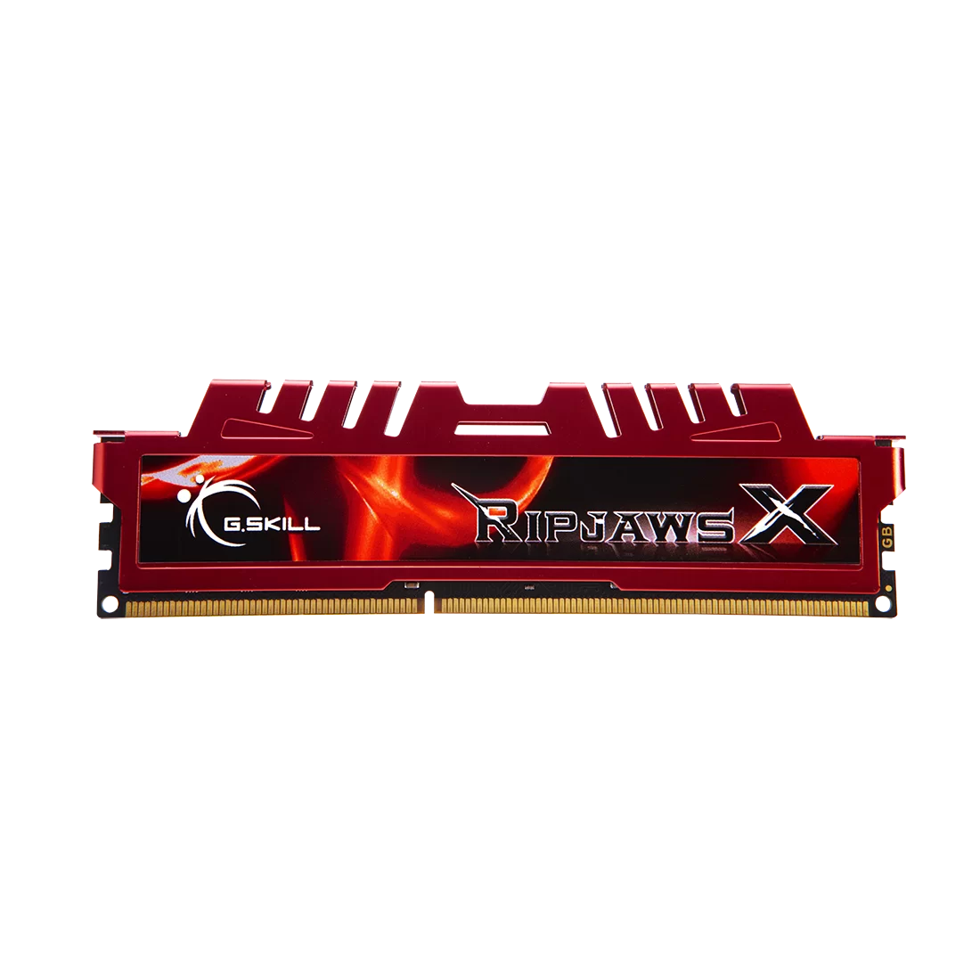 A large main feature product image of G.Skill Ripjaws X 8GB Kit (2x4GB) DDR3-1333 C10 (Red)