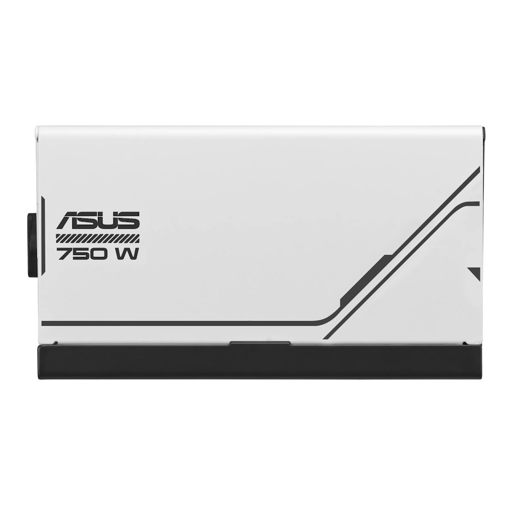 A large main feature product image of ASUS PRIME 750W Gold PCIe 5.0 ATX Modular PSU