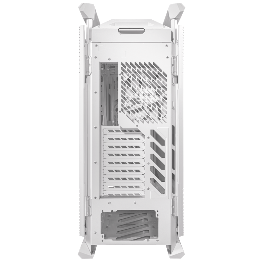 A large main feature product image of ASUS ROG Hyperion GR701 Full Tower Case - White