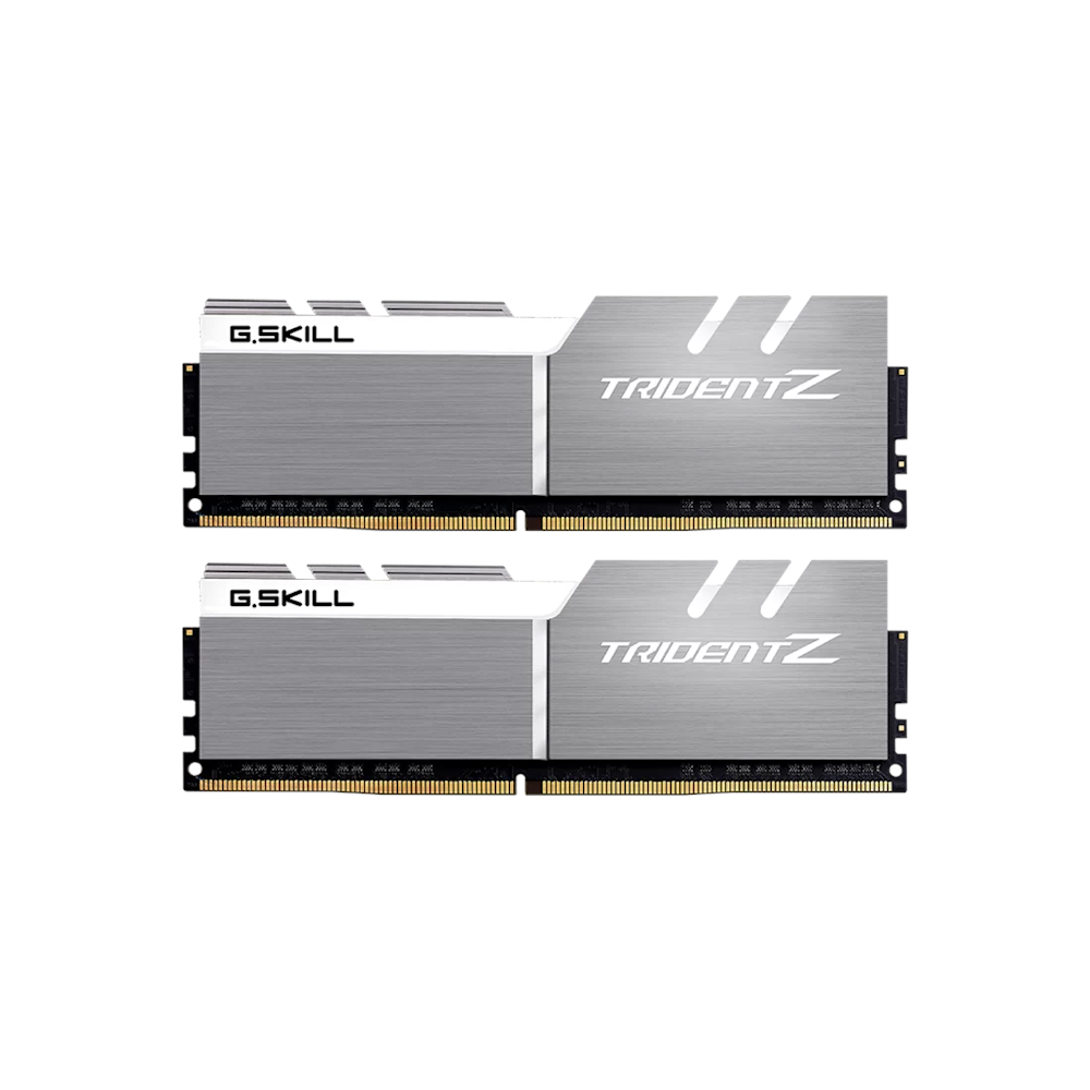 A large main feature product image of G.Skill 16GB Kit (2x8GB) DDR4 Trident Z C16 3200MHz - Black