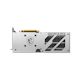 A small tile product image of MSI GeForce RTX 4060 Ti Gaming X Slim 8GB GDDR6 - White