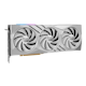 A small tile product image of MSI GeForce RTX 4060 Ti Gaming X Slim 8GB GDDR6 - White