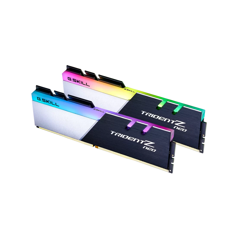G.Skill 64GB Kit (2x32GB) DDR4 Trident Z RGB Neo C18 3600Mhz - Black