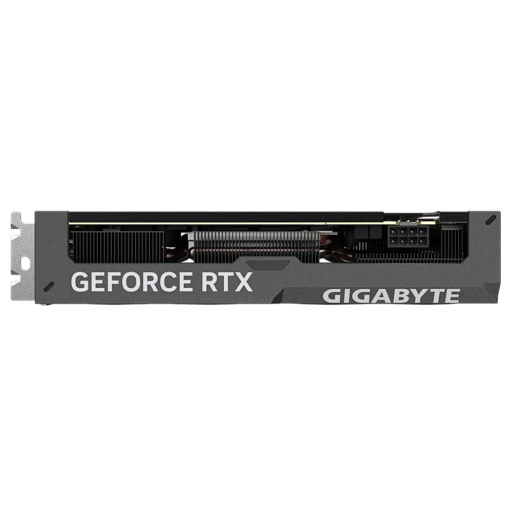 A large main feature product image of Gigabyte GeForce RTX 4060 Ti Windforce OC 16GB GDDR6