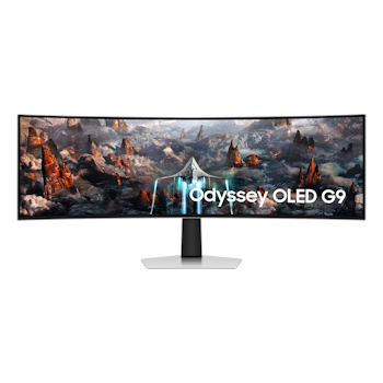 Product image of Samsung Odyssey G9 OLED G9 49" Curved DQHD Ultrawide 240Hz OLED Monitor - Click for product page of Samsung Odyssey G9 OLED G9 49" Curved DQHD Ultrawide 240Hz OLED Monitor