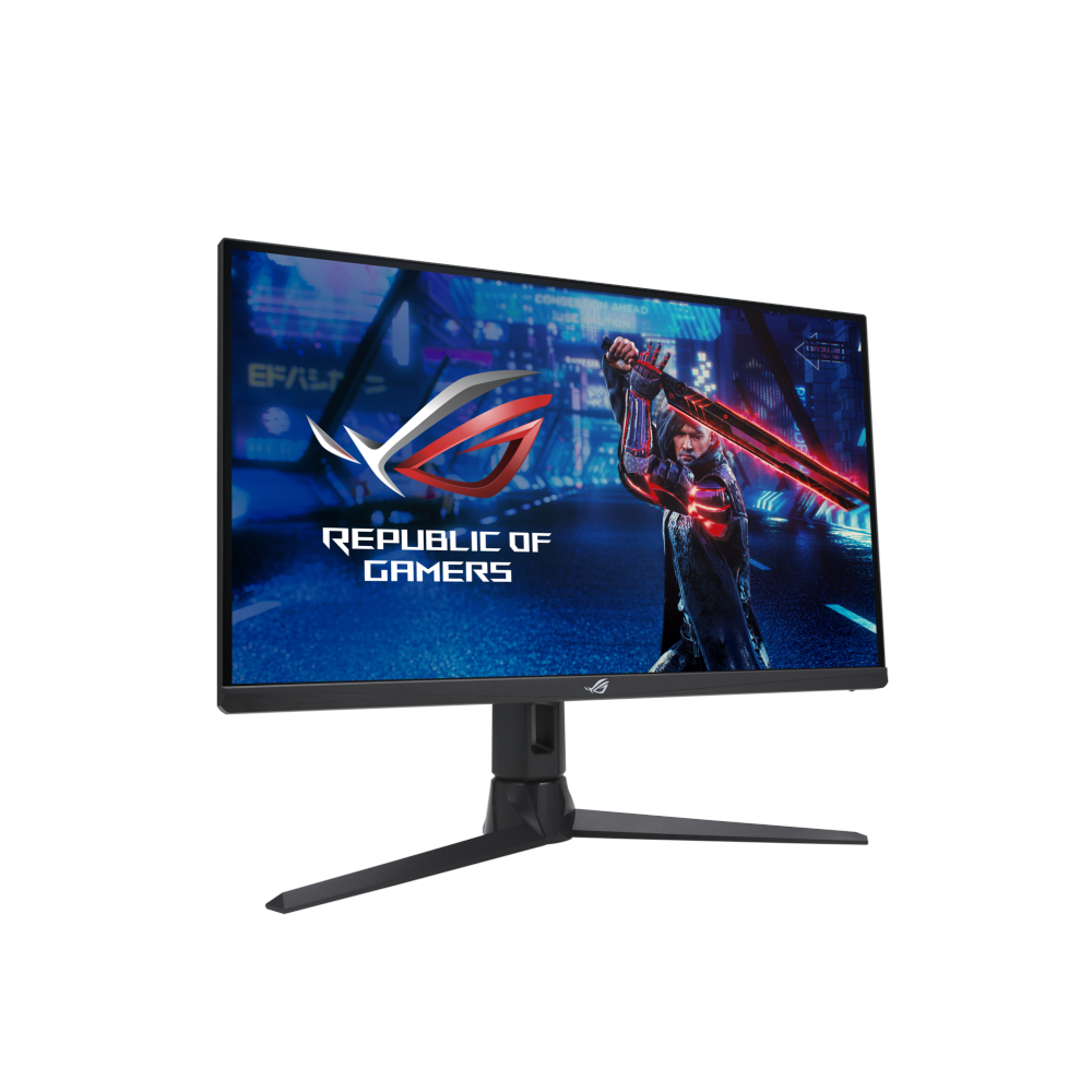 A large main feature product image of ASUS ROG Strix XG27AQMR 27" WQHD 300Hz IPS Monitor