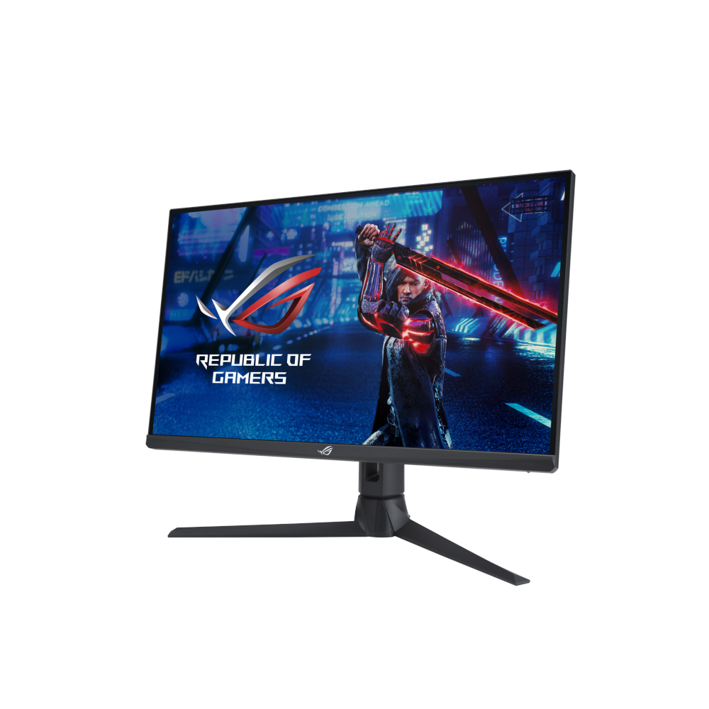 A large main feature product image of ASUS ROG Strix XG27AQMR - 27" 1440p 300Hz IPS Esports Gaming Monitor