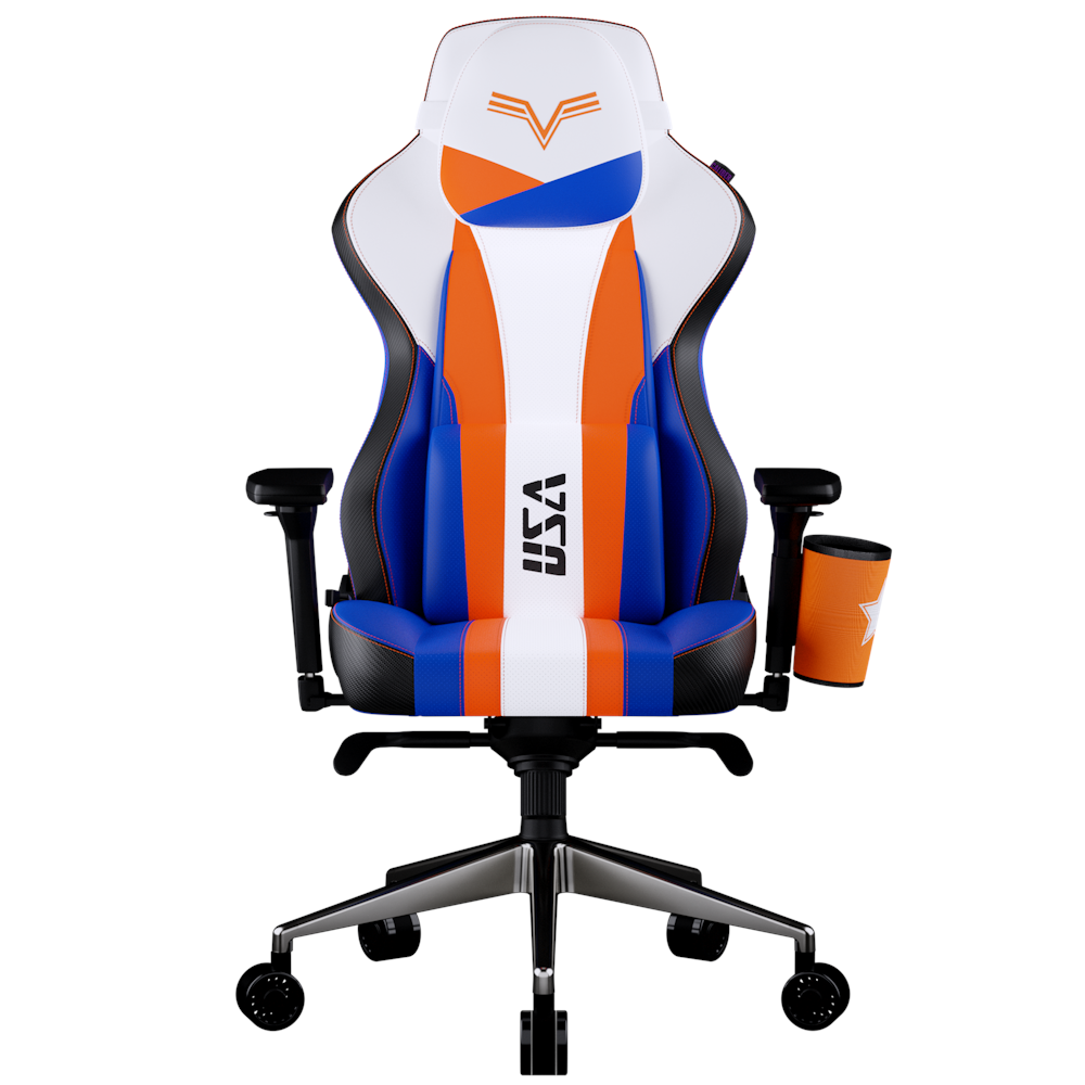A large main feature product image of Cooler Master Caliber X2 Street Fighter 6 Gaming Chair - Luke Edition