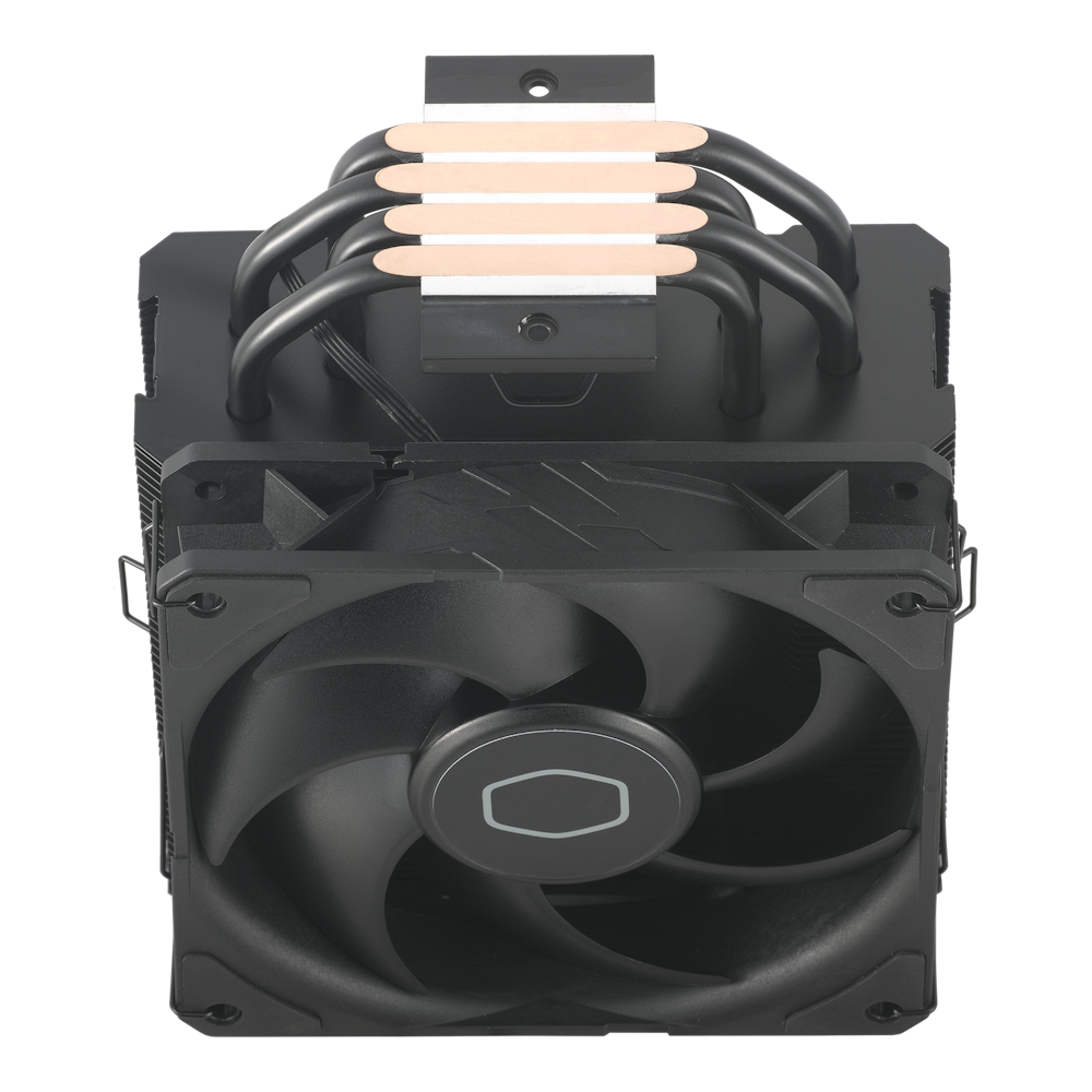A large main feature product image of Cooler Master Hyper 212 CPU Cooler - Black 