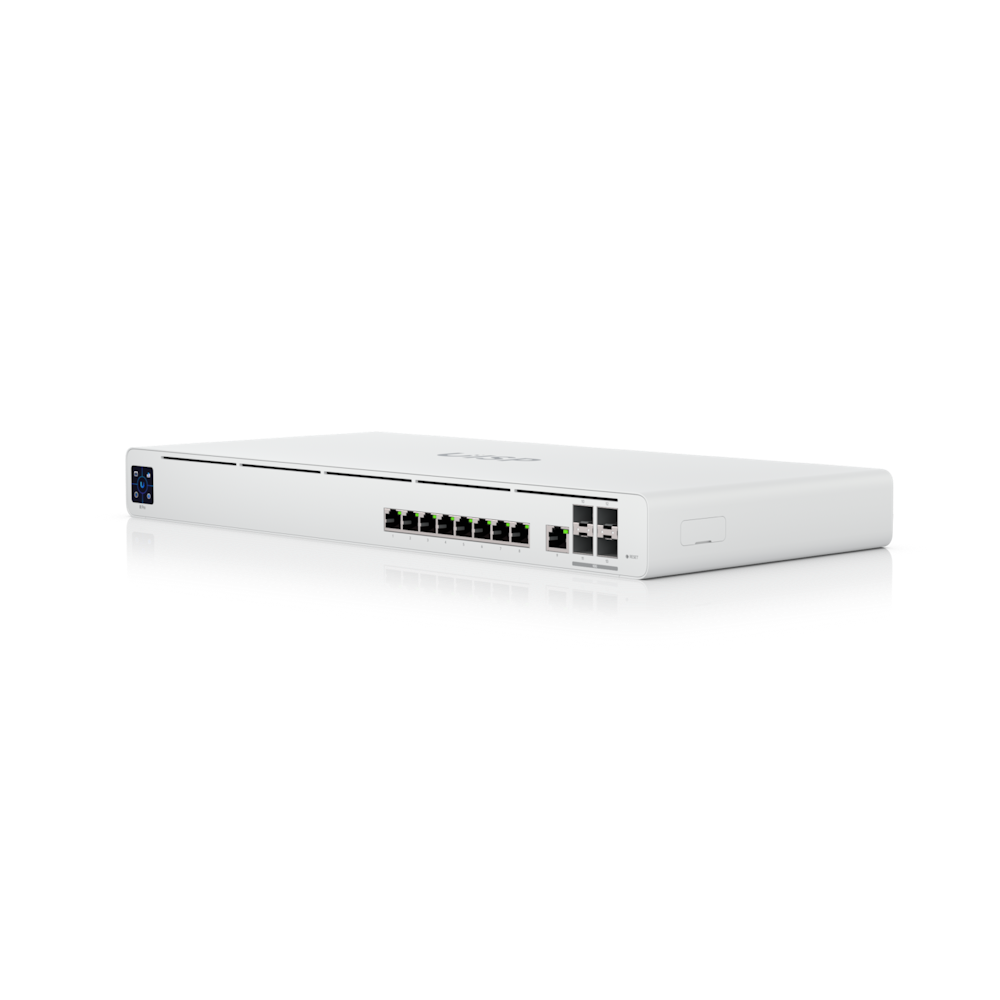 A large main feature product image of Ubiquiti UISP Router Professional