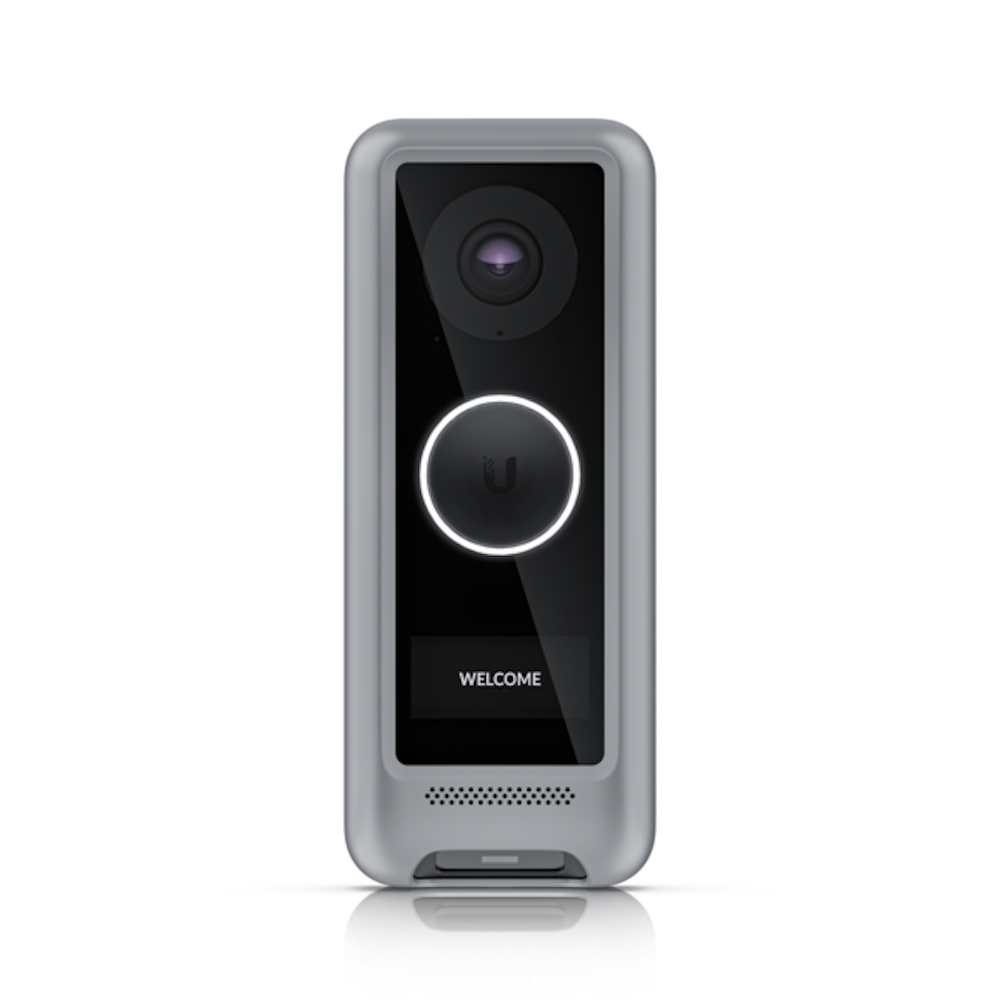 A large main feature product image of Ubiquiti UniFi Protect G4 Doorbell Cover Silver