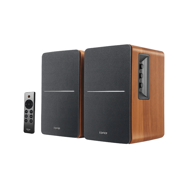 Edifier R1280DB Powered Bluetooth Bookshelf Speakers (Brown) PLE
