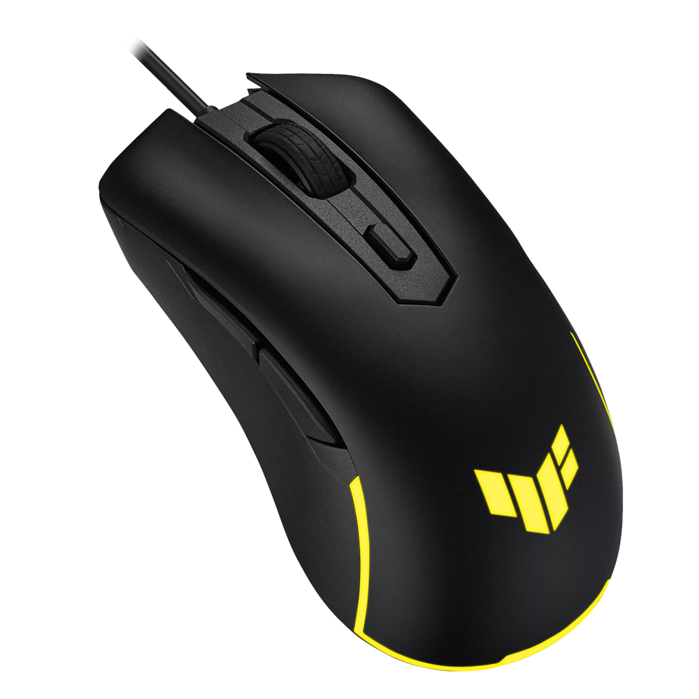 A large main feature product image of ASUS TUF Gaming M3 Gen II Wired Gaming Mouse