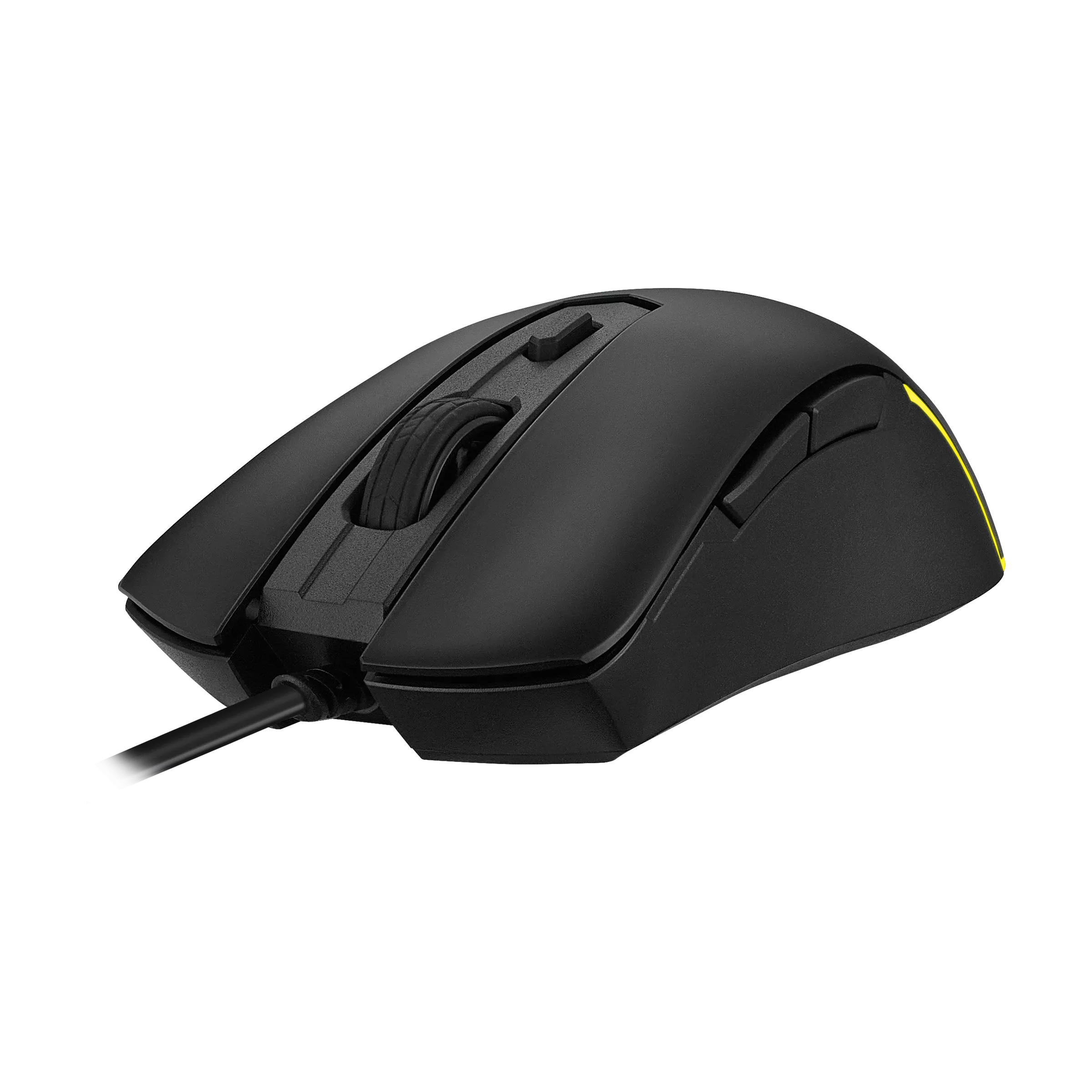 A large main feature product image of ASUS TUF Gaming M3 Gen II Wired Gaming Mouse