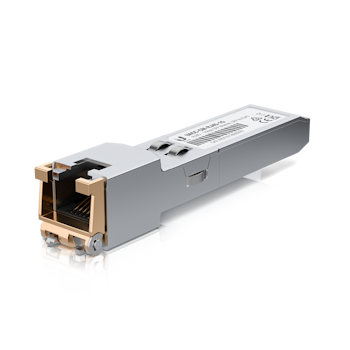 Product image of Ubiquiti SFP to RJ45 Transceiver Module - Click for product page of Ubiquiti SFP to RJ45 Transceiver Module