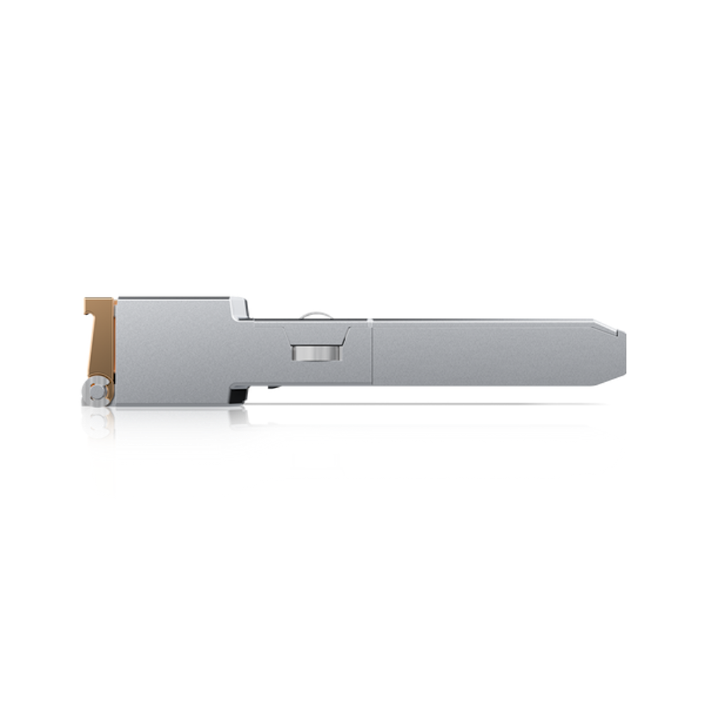 A large main feature product image of Ubiquiti SFP to RJ45 Transceiver Module