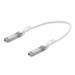 A product image of Ubiquiti UniFi Direct Attach Copper SFP+ 10Gbps Cable - 0.5m