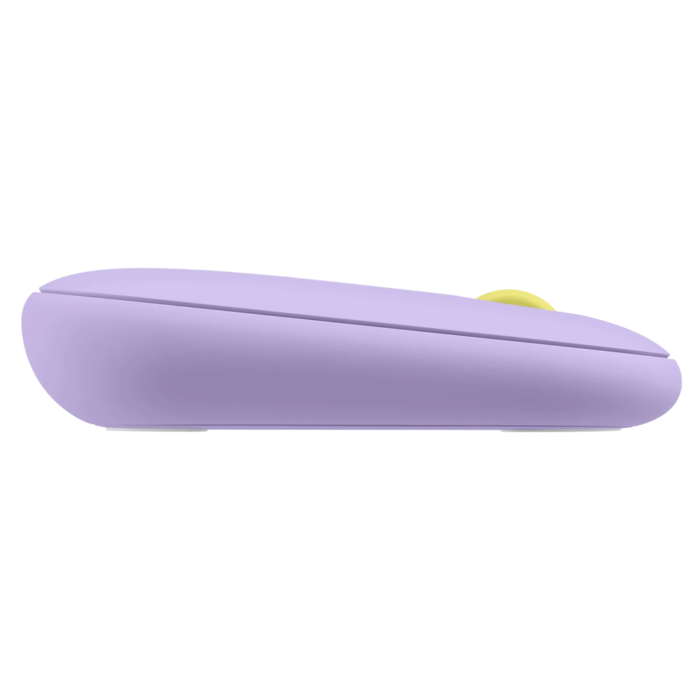 A large main feature product image of Logitech Pebble M350 Wireless Mouse - Lavender Lemonade