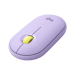 A product image of Logitech Pebble M350 Wireless Mouse - Lavender Lemonade