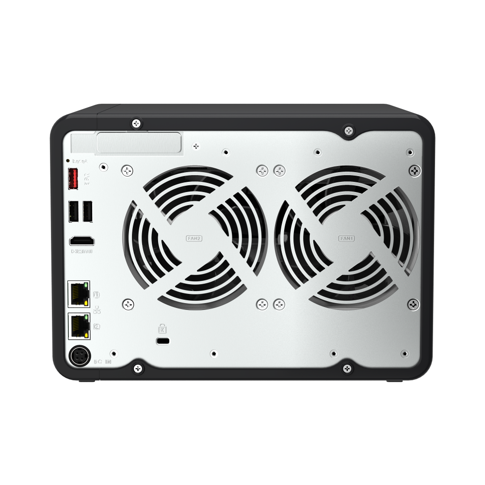 A large main feature product image of QNAP TS-664 6-Bay NAS (2.9GHz Celeron 4-Core, 8GB RAM, Dual 2.5GbE)