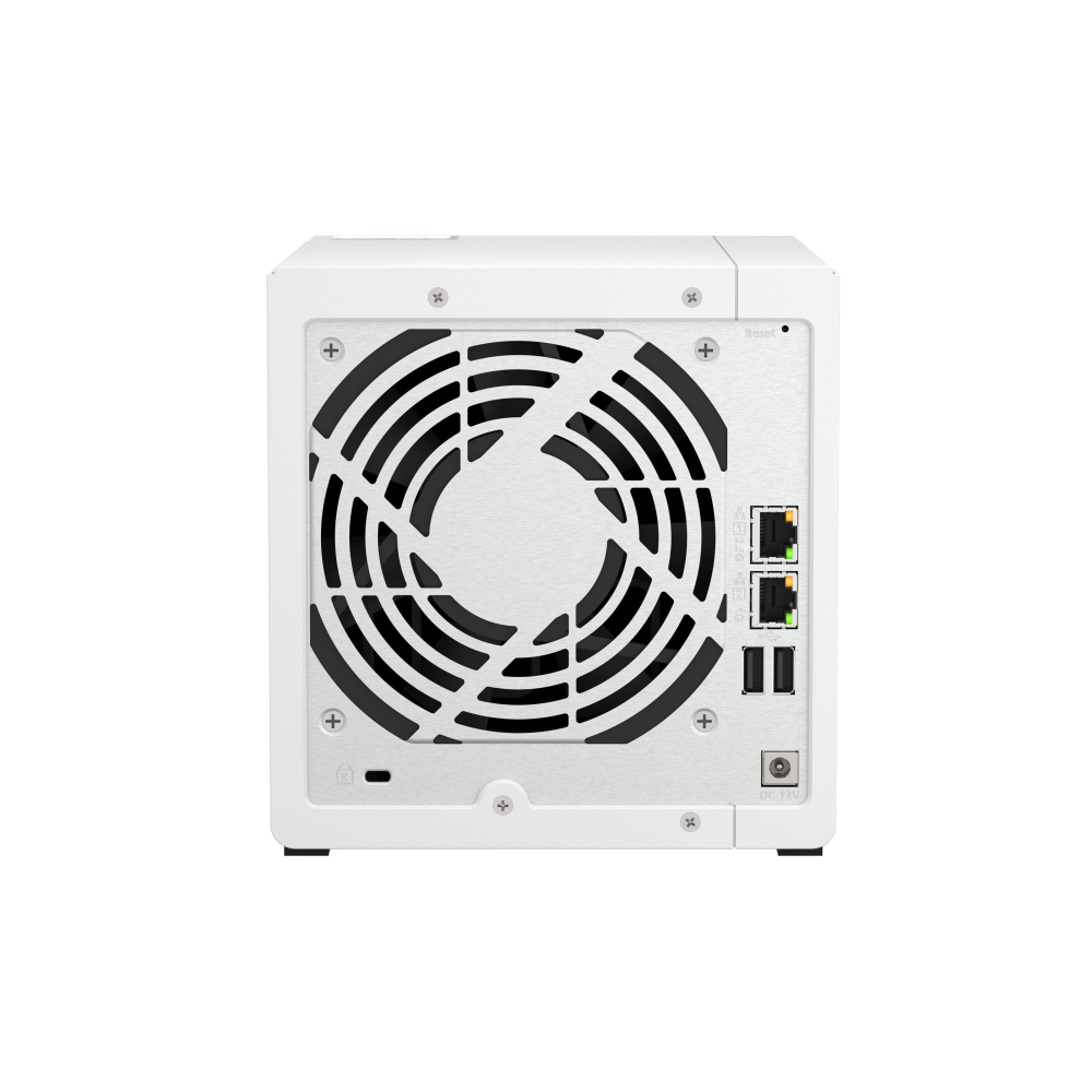 A large main feature product image of QNAP TS-433 4-Bay NAS (2.0GHz ARM 4-Core, 4GB RAM, 2.5GbE)