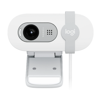 Product image of Logitech Brio 100 - 1080p30 Full HD Webcam (Off White) - Click for product page of Logitech Brio 100 - 1080p30 Full HD Webcam (Off White)