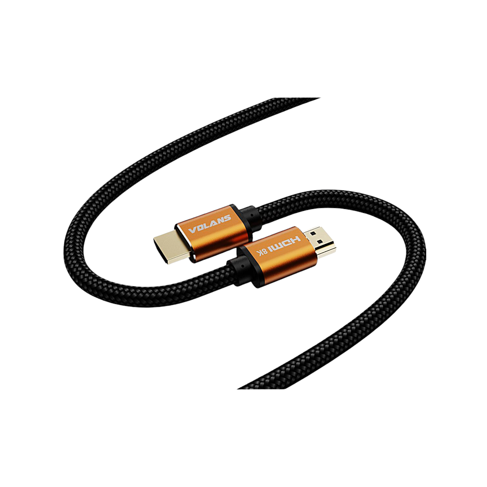 A large main feature product image of Volans Ultra 8K HDMI to HDMI Cable V2.1 - 2M