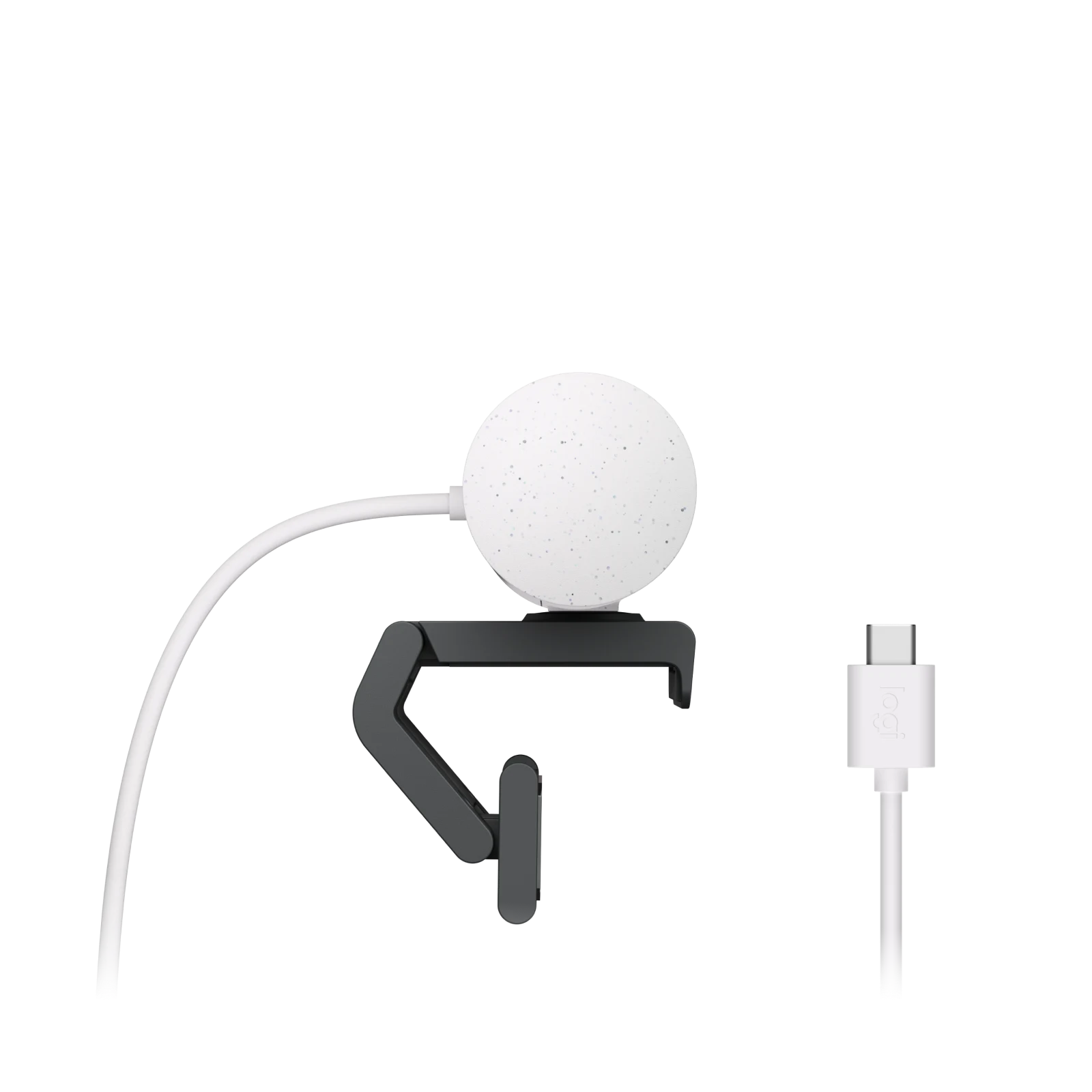 A large main feature product image of Logitech Brio 500 - 1080p60 Full HD Webcam (Off White)