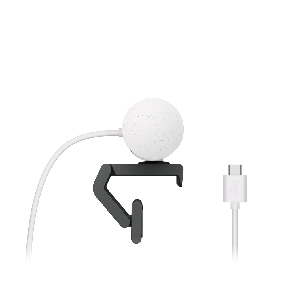 A large main feature product image of Logitech Brio 500 - 1080p30/720p60 Full HD Webcam (Off White)